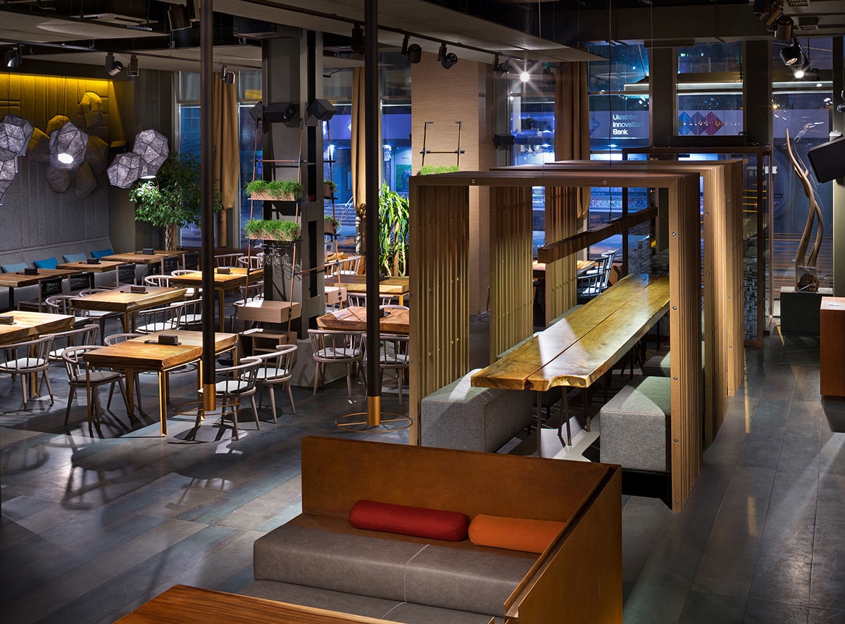 PORTO新亞洲美食餐廳空間設計 —— 國際化空間設計，餐廳空間設計，人文空間設計，深圳空間設計，左右格局
